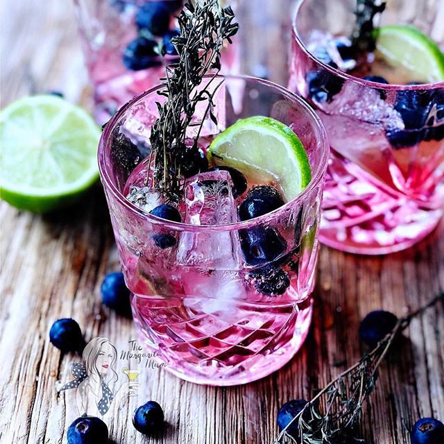 Blooming Berry Gin on The Rocks