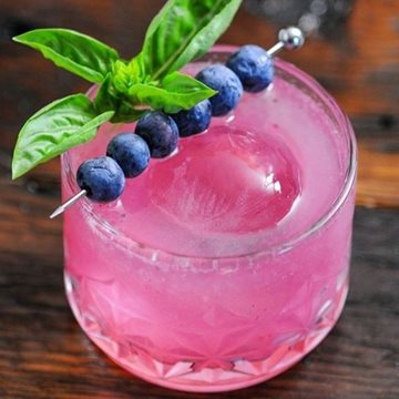Basil Berry Lemonade