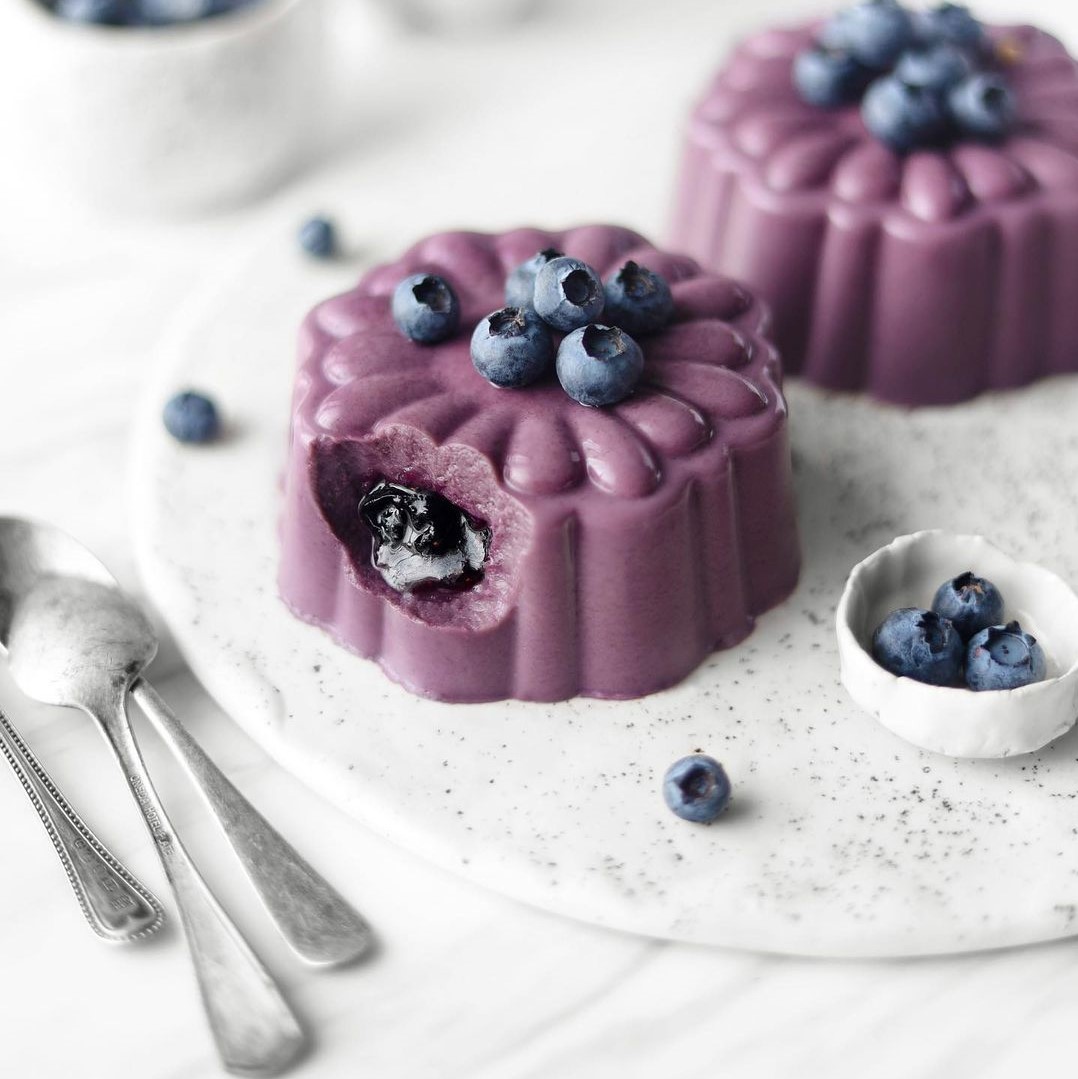 Blooming Berry Panna Cotta