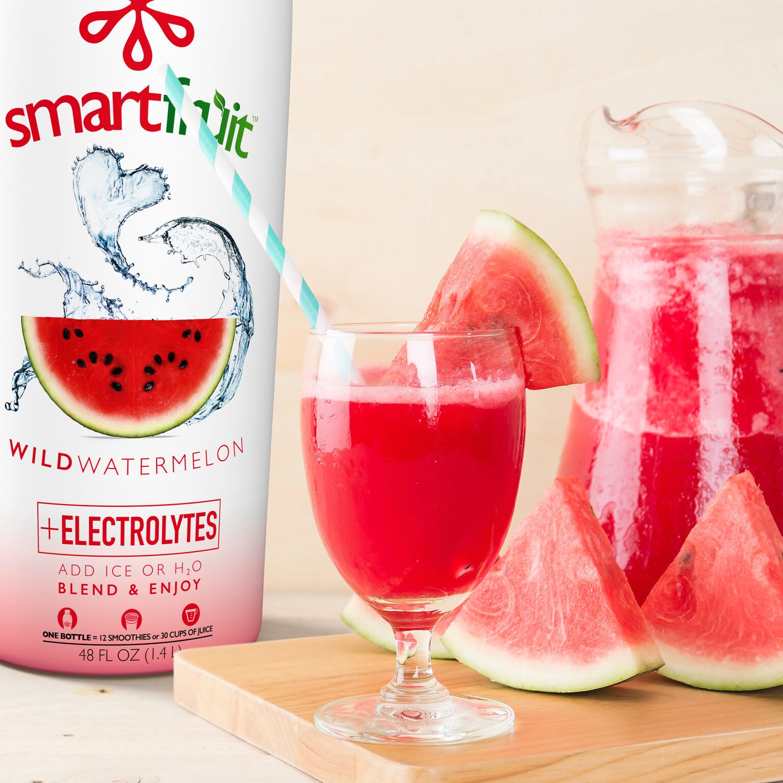 Coconut and Wild Watermelon Infused Juice Made with Smartfruit