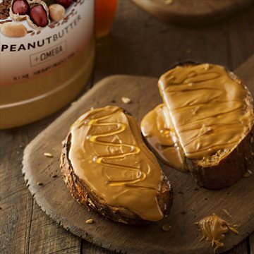 Simply Delicious Peanut Butter Toast Made with Smartfruit
