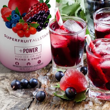 Berrylicious Fruit Juice Made with Smoothie Mix