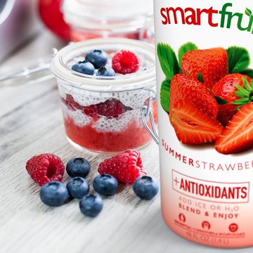 Revolutionized Over-Night Oats Made Using Smartfruit Summer Strawberry Antioxidants