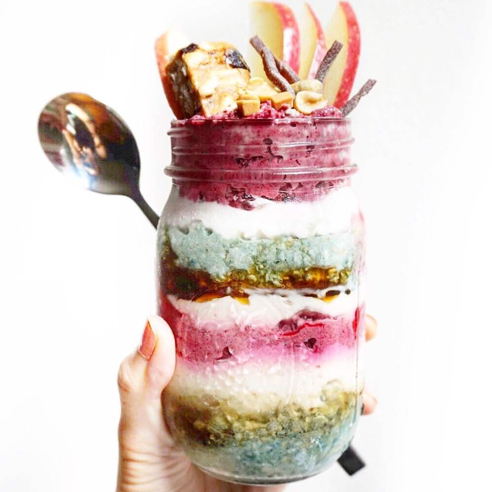 Superfood Parfait Made with Smoothie Mix