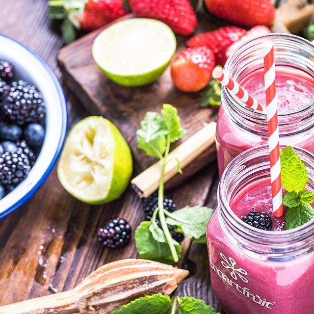 Triple Berry & Lime Smoothie
