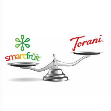 Does Torani Smoothie Mix Deliver the Nutritional Value or Fruit Content of Smartfruit Scale SF Torani
